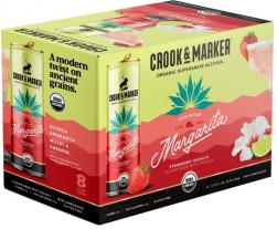 Crook & Marker Strawberry Hibiscus Margarita 8pk Cans