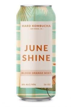 Juneshine Blood Orange Mint 12oz Cans