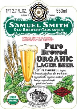 Sam Smith Organic Lager 12oz Bottles