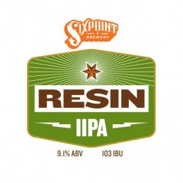 Sixpoint Resin Double IPA  12oz Cans