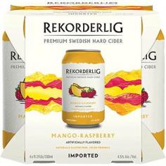 Rekorderlig Cider - Rekorderlig Mango Raspberry 11oz Cans (Each)